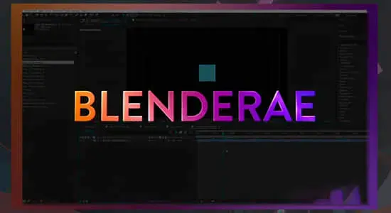 BlenderAe插件-把Blender场景数据3D对象联动到AE软件 BlenderAe V1.4.7