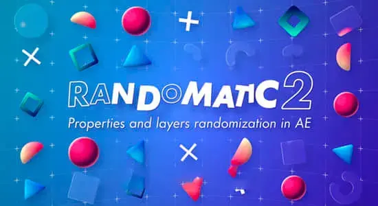 图层颜色属性随机化AE脚本 Randomatic 2 v2.10