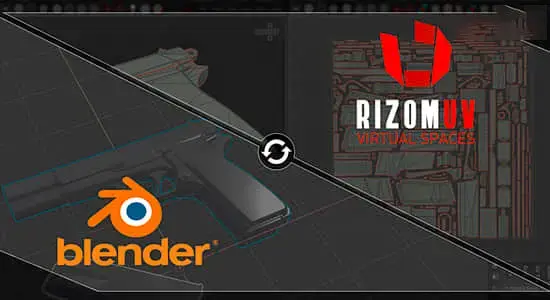 Blender插件-与RizomUV桥接工具 RizomUV Bridge v1.1.2