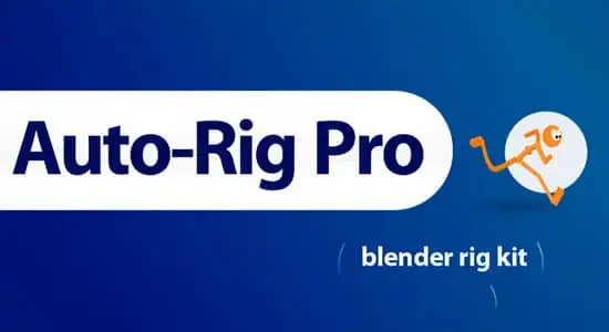 三维人物角色动作自动绑定Blender插件 Auto-Rig Pro V3.73.10+Quick Rig V1.26.39