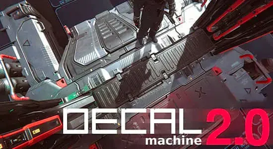 Blender插件-自动化高效建模工具表面贴图工具 DecalMachine V2.12.2