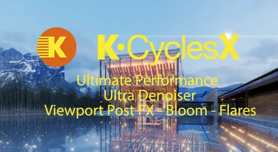 Blender高级GPU实时渲染器 K-Cycles 2024 v4.23 Stable v20241101