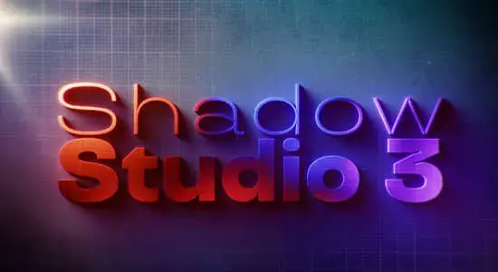 中文汉化版-高级华丽真实阴影拖尾投影AE插件 Shadow Studio 3 v1.0.2 Win/Mac