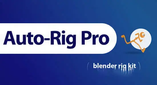 三维人物角色动作自动绑定Blender插件 Auto-Rig Pro V3.73.39+Quick Rig V1.26.46