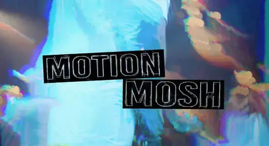 中文汉化-动态像素拉伸撕裂花屏故障视觉效果AE/PR插件 Motion Mosh V1.2.2 Win