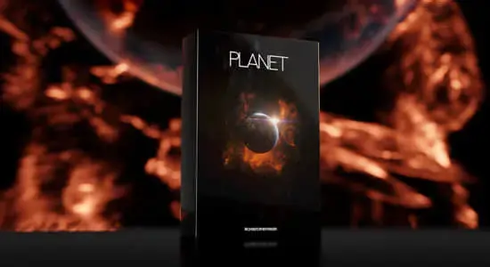 三维真实星球着色器资产Blender预设 Planet – Blender Shader V1.0.3