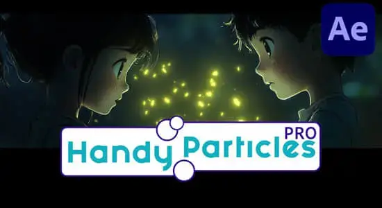 AE脚本-快速便捷生成粒子图形元素动画 Handy Particles Pro v1.0.3