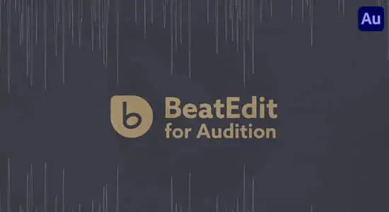 Audition插件-音乐鼓点自动节拍打点标记动画脚本 BeatEdit v2.2.002