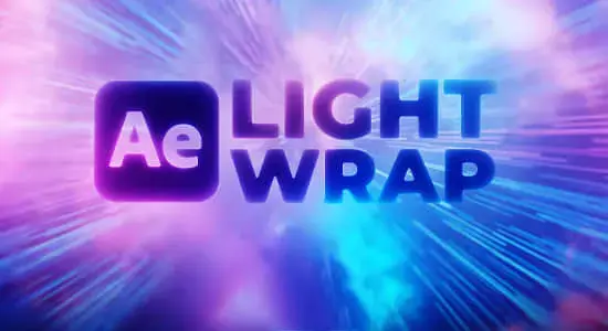 AE插件-环境氛围光效环绕包裹特效 Crate’s Light Wrap 1.0.1 Win