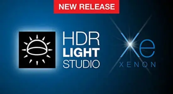 三维室内摄影棚HDR环境灯光渲染器软件+接口插件 Lightmap HDR Light Studio Xenon V8.2.6.2025.0304 Win