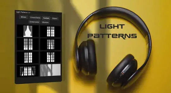 AE脚本-光照投影图案动画特效 Light Patterns V1.0