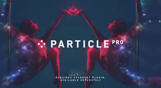 AE脚本-酷炫魔法粒子破碎消散汇聚特效生成器 Particle Pro V1.5.0