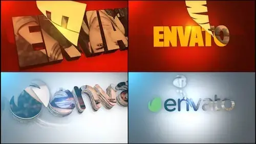 超级漫画英雄标志标志FCPX模板