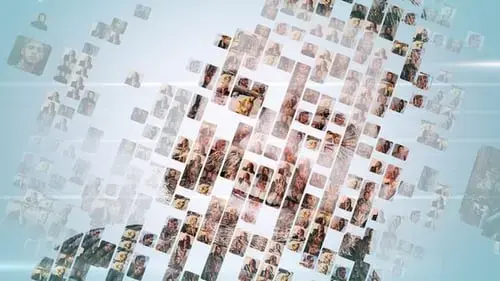 简单的马赛克LogoFCPX模板