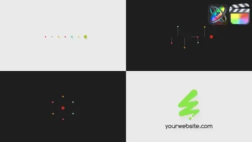 FCPX模板的简单LOGO标志展示