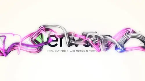 LOGO标志显示流体动画FCPX模板