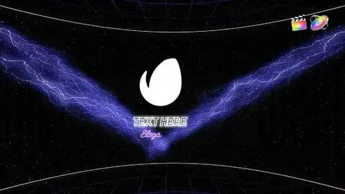 复古VHS徽标RevealFCPX模板