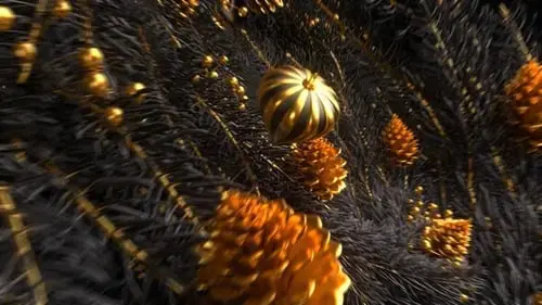 豪华圣诞介绍片头logo标志FCPX模板