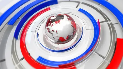 突发新闻科技感电视素材包装AE视频