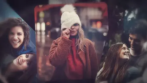 照片幻灯片融图展示视频相册AE视频