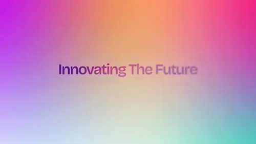 企业简介片头彩色界面AE视频