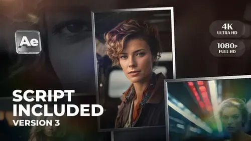 幻灯片通用版本4k视频包装AE视频