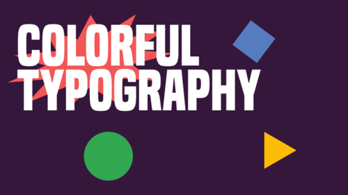 大胆的动力学标题 现代彩色文本动画视频显示AE视频